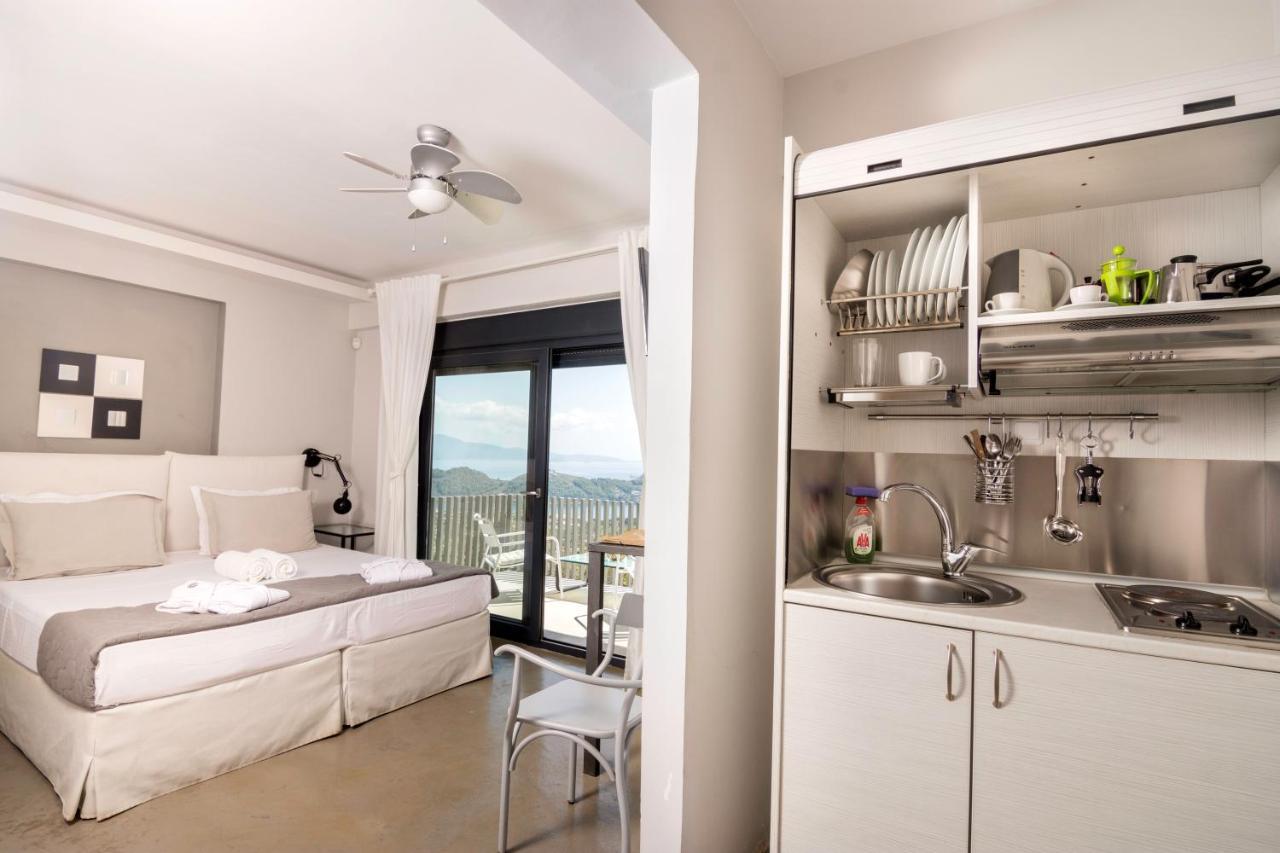 Entechnos Living Aparthotel Megali Ammos  Luaran gambar